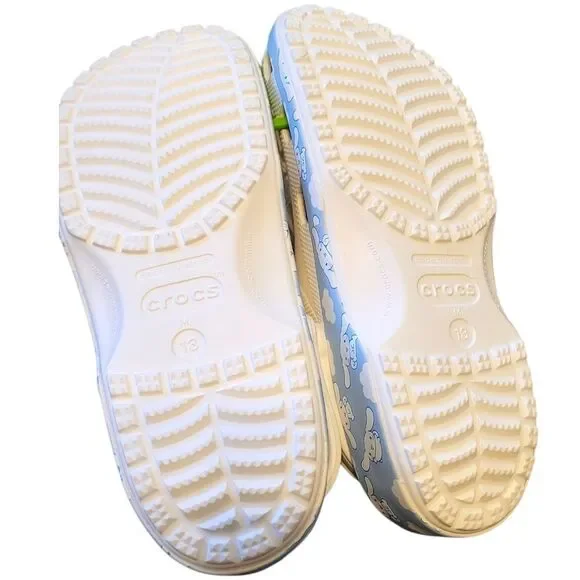 Crocs x Sanrio Men's White Cinnamoroll Crocs Size US 13 NWT